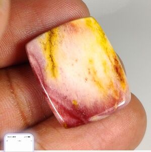 23.01 Ct Natural Mookaite Jasper Quartz Cushion Cab
